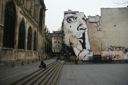 Jef Aerosol, Beaubourg, Paris.